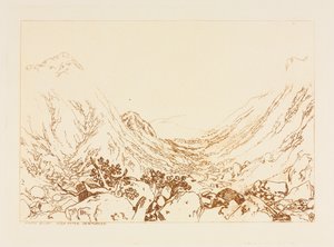 بن آرثر ، اسكتلندا ، 1884. بواسطة فرانك شورت