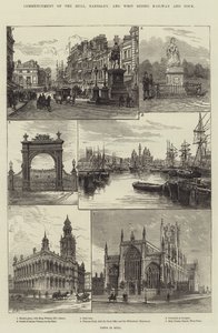 بدء تشغيل Hull و Barnsley و West Riding Railway and Dock بواسطة فرانك واتكينز