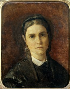 صورة ليوني ثيفينوت دي أونيه (1820-1879) زوجة الفنان لوحة فرانسوا أوغست بيارد (1799-1882) 1842 صن. 0،24 × 0،21 م