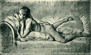 مستلق عاري ، 1751 ، 1943.
