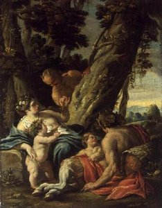 Satyr and Nymph ، القرن الثامن عشر بواسطة فرانسوا باوتشر