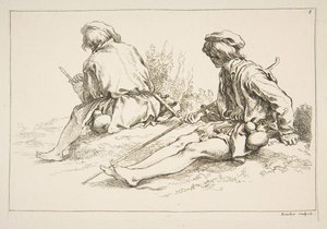 ورقة اسكتشات 1753. بواسطة فرانسوا باوتشر