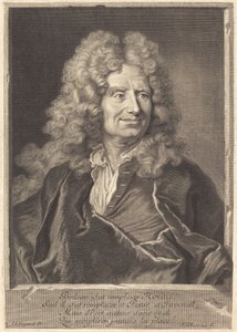 نيكولاس بويلو بواسطة فرانسوا تشيرو الأول بعد Hyacinthe Rigaud
