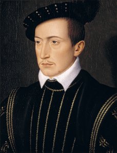 Guy XVIII، Comte de Laval، c.1540 (زيت على لوح بلوط) بواسطة فرانسوا كلويت