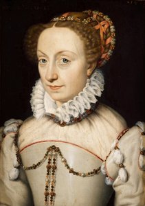 صورة لجين الثالثة من نافارا 1528-1572 ، 1570. بواسطة فرانسوا كلويت
