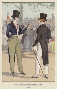 يوم Longchamps العظيم ، 1820 بواسطة فرانسوا كوربوين