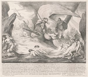 The Seconda Macchina للصين عام 1742: يوليسيس وحوريات الإنذار بواسطة فرانسوا هوتين