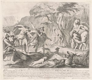 The Seconda Macchina للصين عام 1743: The Royal Hunt بواسطة فرانسوا هوتين