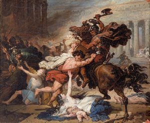 تدمير القدس من قبل دراسة الرومان ، 1824