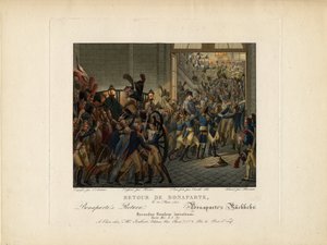 نابليون عائدًا من جزيرة إلبا ، 1815