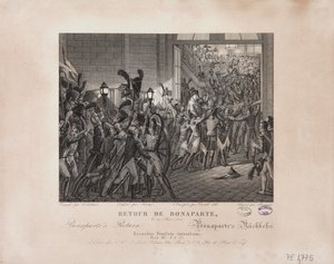 عودة بونابرت ، 20 مارس 1815 ، c.1820 بواسطة فرانسوا جوزيف هايم