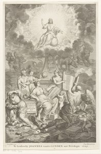 رمزية من العهد القديم والعهد الجديد العهد O. و N. الذي ربطه H. Prideaux (العنوان على الكائن) صفحة العنوان لـ: همفري بريدو ، العهد القديم والجديد كحلقة وصل في تاريخ اليهود والدول المجاورة بواسطة فرانسوا فان بليسويجك