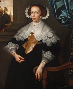 صورة لفلورنسا- Marguerite de Renesse-Warfusée ، كونتيسة Grimbergen ، 1641 (زوج من 3114329) بواسطة فرانس دينيس