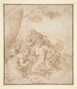 ولادة باخوس بواسطة Frans Floris the Elder