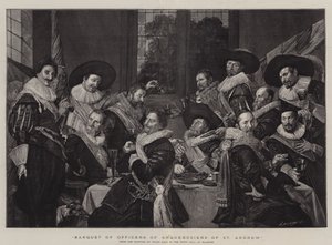 مأدبة ضباط Arquebusiers القديس أندرو