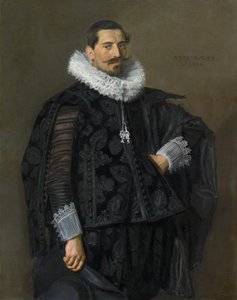 بورتريه ليعقوب أوليكان (1596-1638) بواسطة فرانس هالس