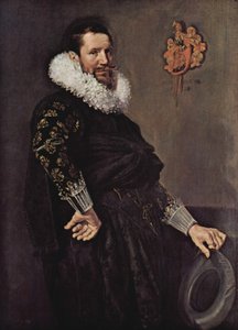 صورة شخصية لباولوس فان بيرستين (1588-1636) بواسطة فرانس هالس