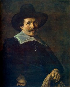 صورة لرجل يحمل قفازات ، c1645 ، 1912. بواسطة فرانس هالس