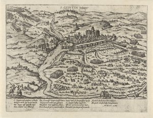 حصار Saint-Quentin ، 1557 S.