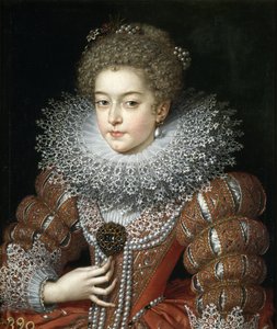 صورة للملكة إليزابيث ملكة فرنسا (1602-1644) ، ملكة إسبانيا