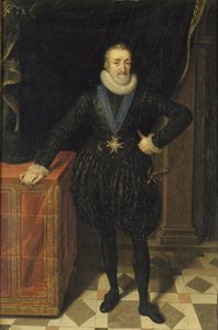 الملك هنري الرابع ملك فرنسا بواسطة فرانس بوربوس الأصغر