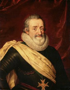 صورة لهنري الرابع (1553-1610) ملك فرنسا