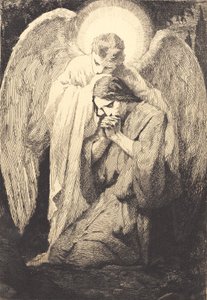 المسيح في جثسيماني بواسطة فرانس شوارتز