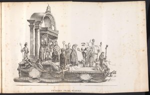 الطفو الثاني في موكب القديس رومبوت ، 1825 Tweeden Prael-Waegen (العنوان على الكائن)