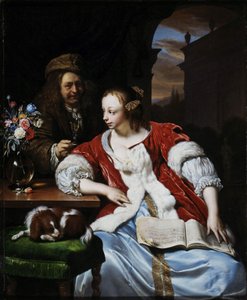 الأغنية المتقطعة: صورة للفنان وزوجته ، 1671.