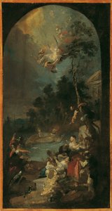 أنت تعطي Martyrium des heiligen Quirinus بواسطة فرانز انطون مولبرتش