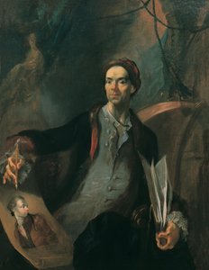 بورتريه ذاتي ، كاليفورنيا 1767. بواسطة فرانز انطون مولبرتش