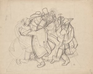 الفلاحون الراقصون بواسطة فرانز بارويج الاصغر أ.