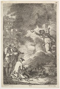 زيارة روما عام 1764 ، 1764. بواسطة فرانز إدموند ويروتر