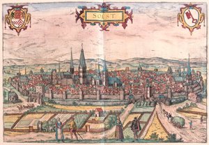 Soest ، ألمانيا (نقش بواسطة فرانز هوجينبرغ