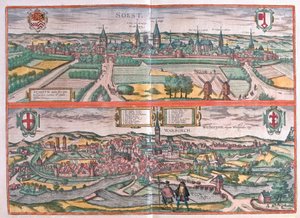 Soest and Warburg ، ألمانيا (نقش