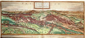 View of Prague (engraving