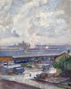 محطة الفحم للسكك الحديدية الشمالية بواسطة فرانز هوهنبرغر