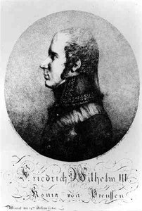 صورة فريدريك ويليام الثالث (1770-1840) ، ملك بروسيا ، 24 يوليو 1807