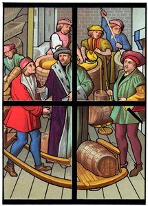 مصنع جعة ، القرن الخامس عشر 1849. بواسطة فرانز كيلرهوفن