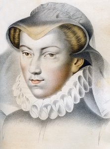 Louise de Lorraine-Vaudémont 1553-1601 ، القرن السادس عشر 1849. بواسطة فرانز كيلرهوفن