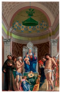 San Giobbe Altarpiece ، c1478 1870 بواسطة فرانز كيلرهوفن
