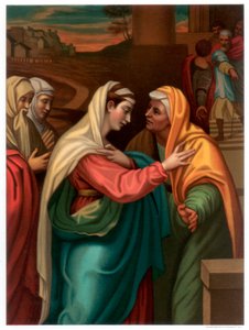 الزيارة ، 1518-1519 1870 بواسطة فرانز كيلرهوفن