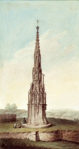 العمود التذكاري بالقرب من Wiener Neustadt بواسطة فرانز كليتزينسكي
