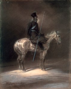 القوزاق على ظهور الخيل ، 1837.