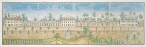 Wilhelmsbad (مرحاض وقلم رصاص على ورق) بواسطة فرانز لودفيغ كانكرين