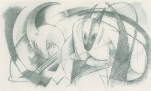 فرانز مارك - كراسة الرسم من الميدان - الورقة 13 بواسطة فرانز مارك