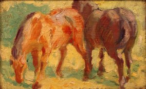 صورة حصان صغير بواسطة فرانز مارك