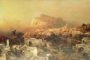 كابري ، 1870-1879 (زيت على قماش) بواسطة فرانز ريتشارد أونتربيرجر