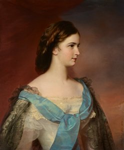 الألمانية: صورة لإمبراطورة النمسا إليزابيث (1837-1898) صورة لإمبراطورة النمسا إليزابيث (1837-1898)