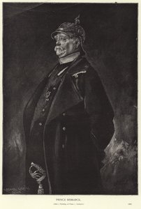Otto von BIsmarck بواسطة فرانز سيراف فون لينباخ